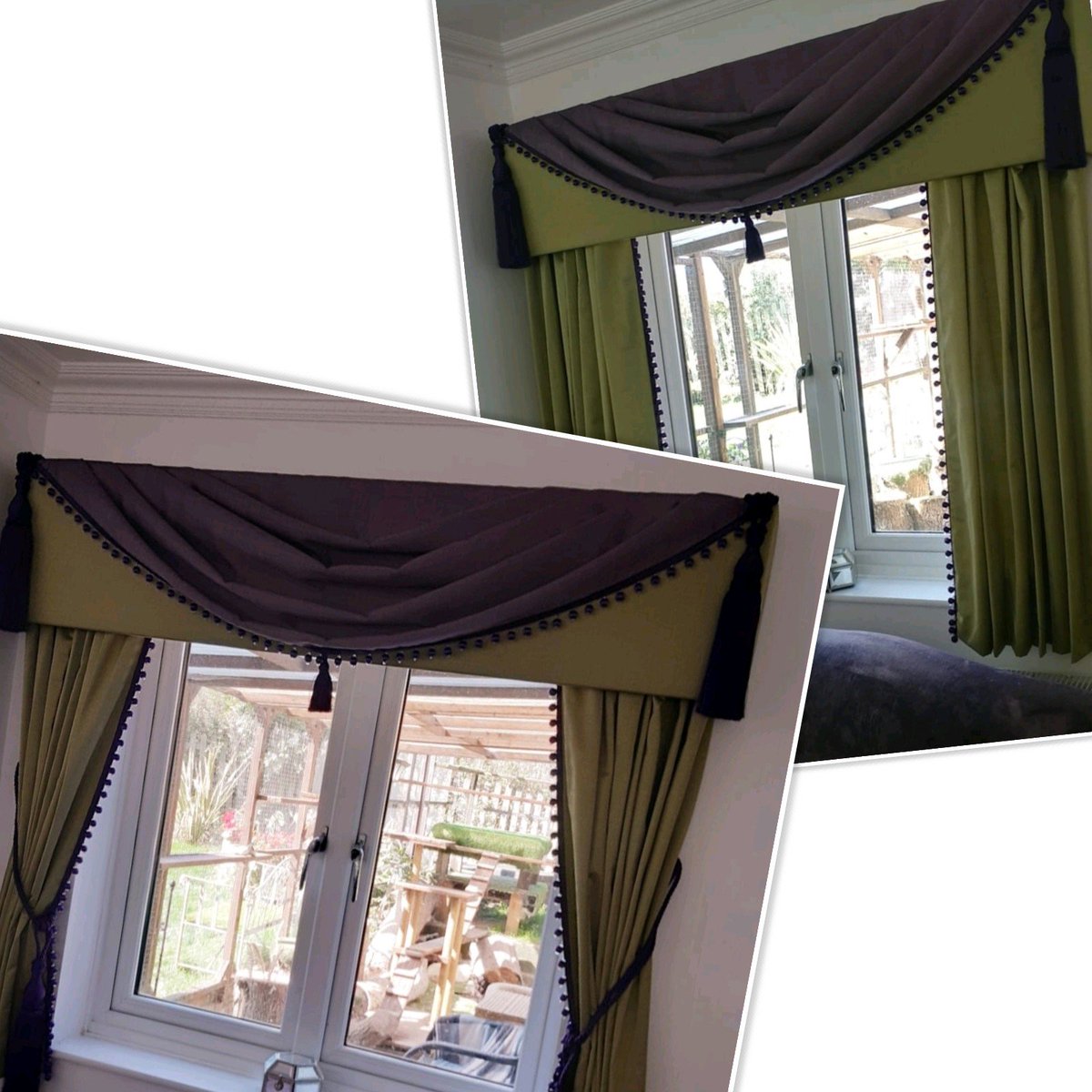 TailoredCurtain's tweet image. #swagdesign #pelmet #details #trim #tassel #handmade #beads