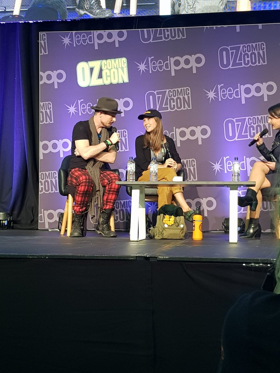 AmzLawrie's tweet photo. what a weekend at @OzComicCon Brisbane! 💕💕 https://t.co/kb98NOxvX1