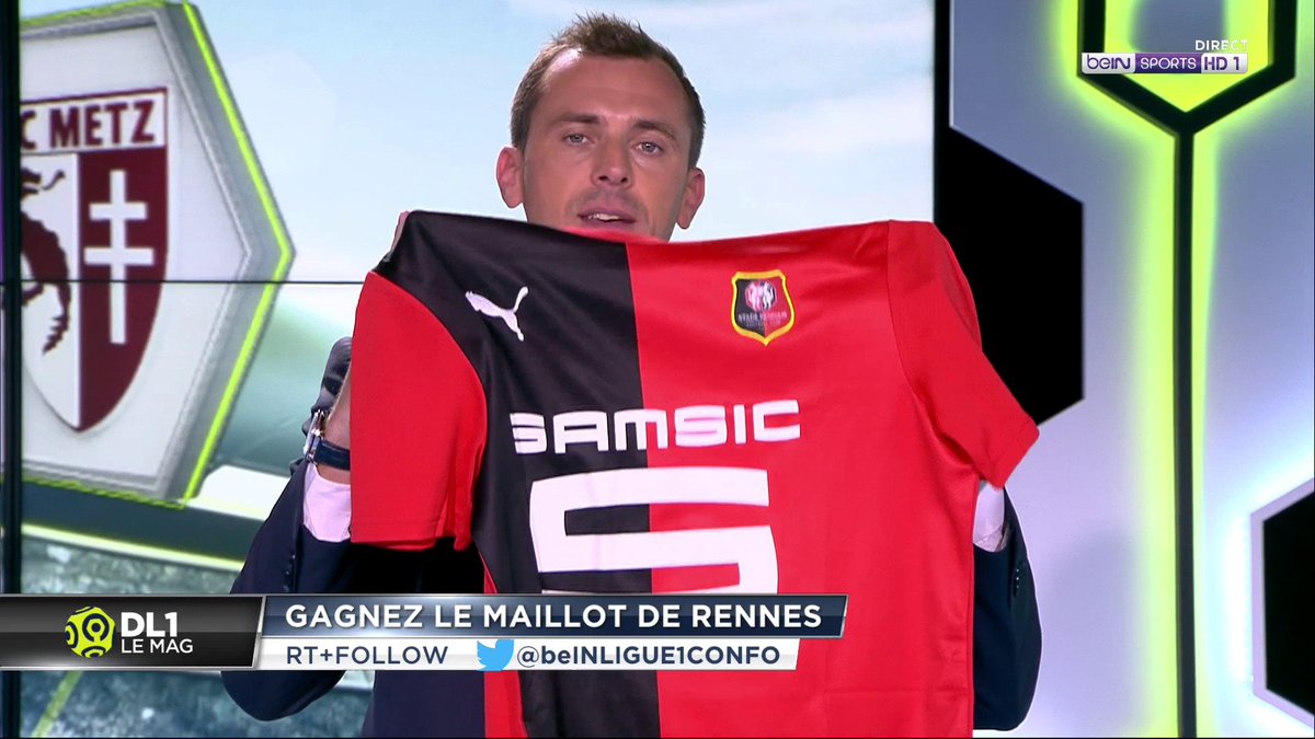 beINLigue1Confo's tweet image. 🎁 RT ce message pour tenter de gagner le maillot du Stade Rennais
⚽ Follow @beINLigue1Confo pour jouer
#DL1