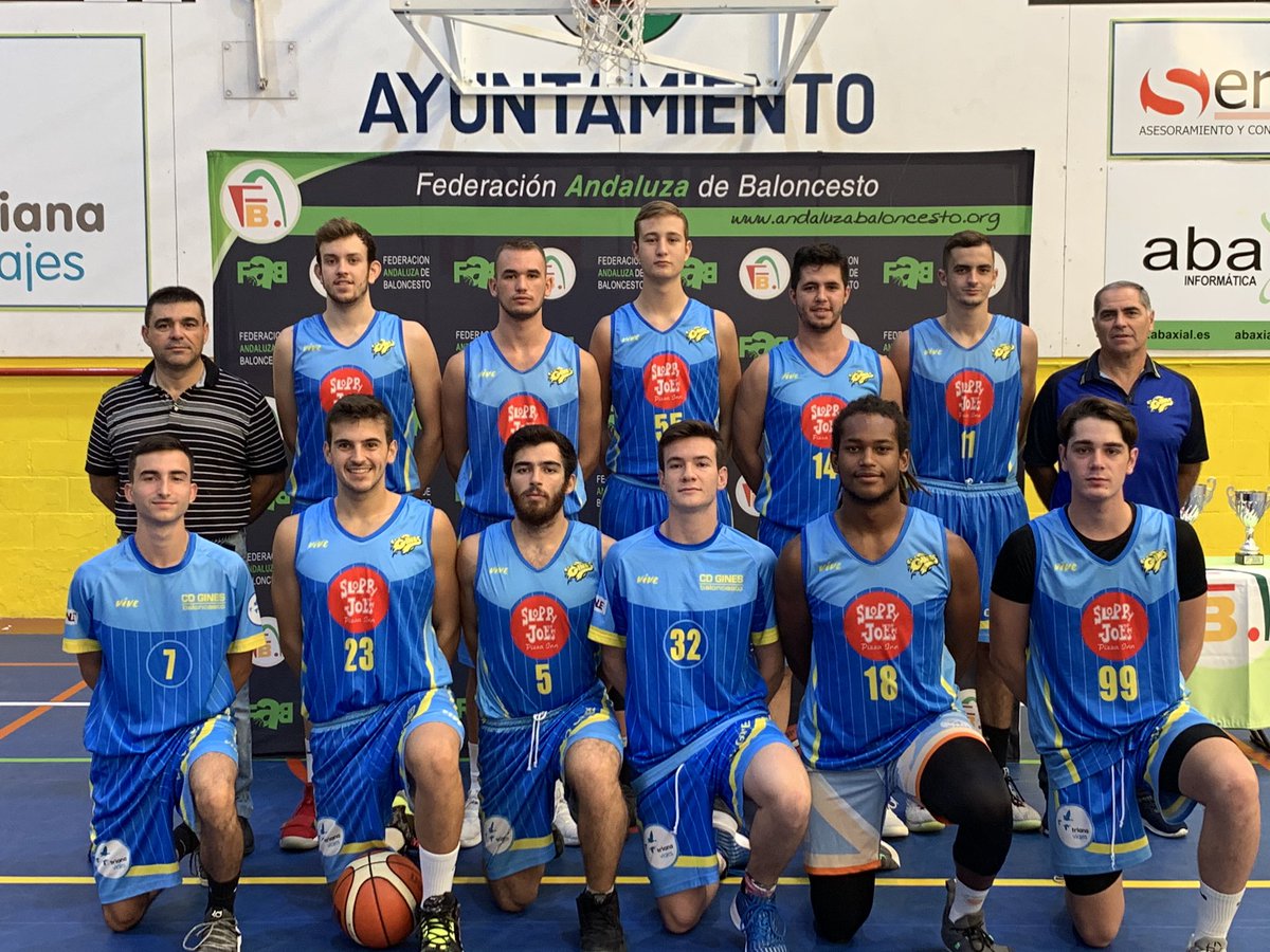 SevillaFaB's tweet photo. #CopaDelgMAS19 🏆 Empezamos en 10 mints 🏀 Equipos y Árbitros preparados. Suerte a todos! 💪🏽
⛹🏻♂️ @cdgines vs @RCLBaloncesto
🏟 Pabellón @AytoGines
⏱ 13:00 Horas https://t.co/aJWZq2bNTA