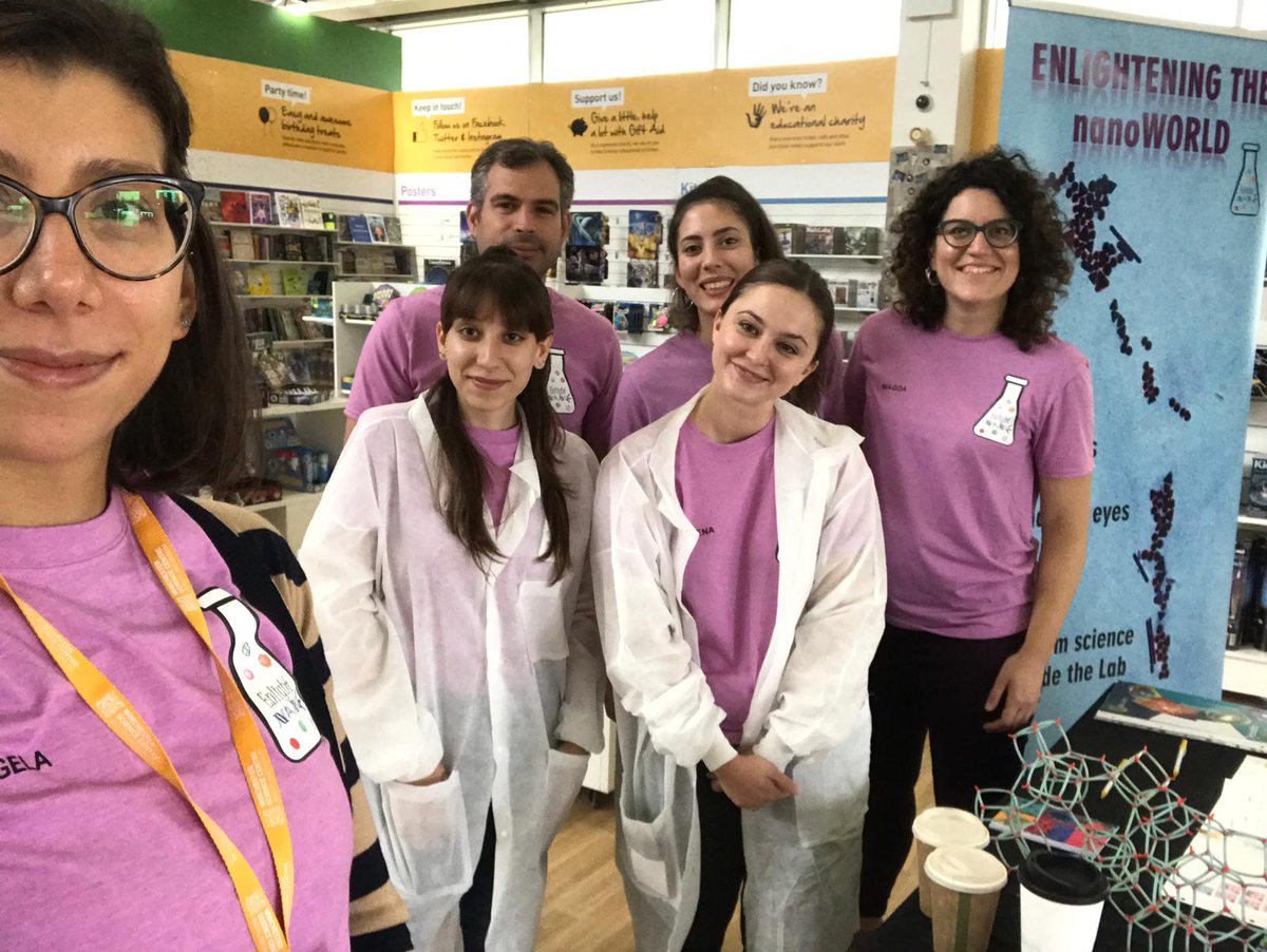 EnlightNano's tweet photo. We are here @WinSciCentre and ready to put our first event of the day on (always supported by the @RoySocChem)! Come and join us if you want to be a #scientist for a day! https://t.co/k7h21z0qdg