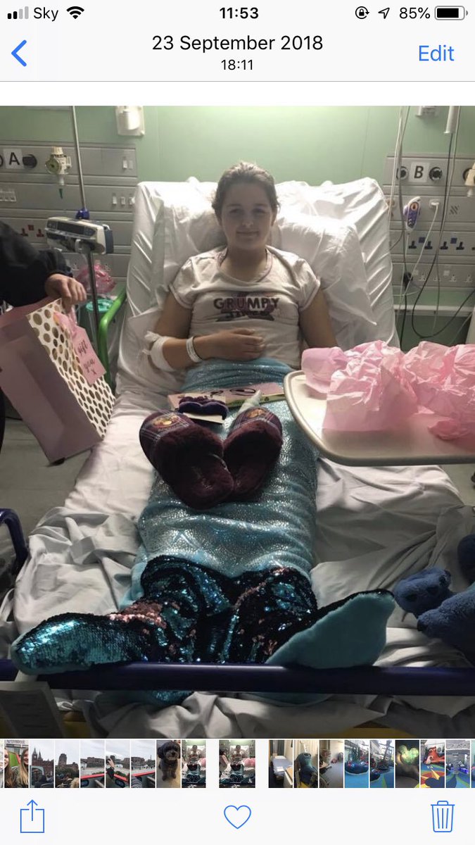 emilywol's tweet photo. One year ago this weekend, my daughter was in @GreatOrmondSt with pericardial effusion. She was looked after so well by the fantastic staff on #Bearward. It was a hard time made easier with their support ❤️ https://t.co/oM0ZoCnqew