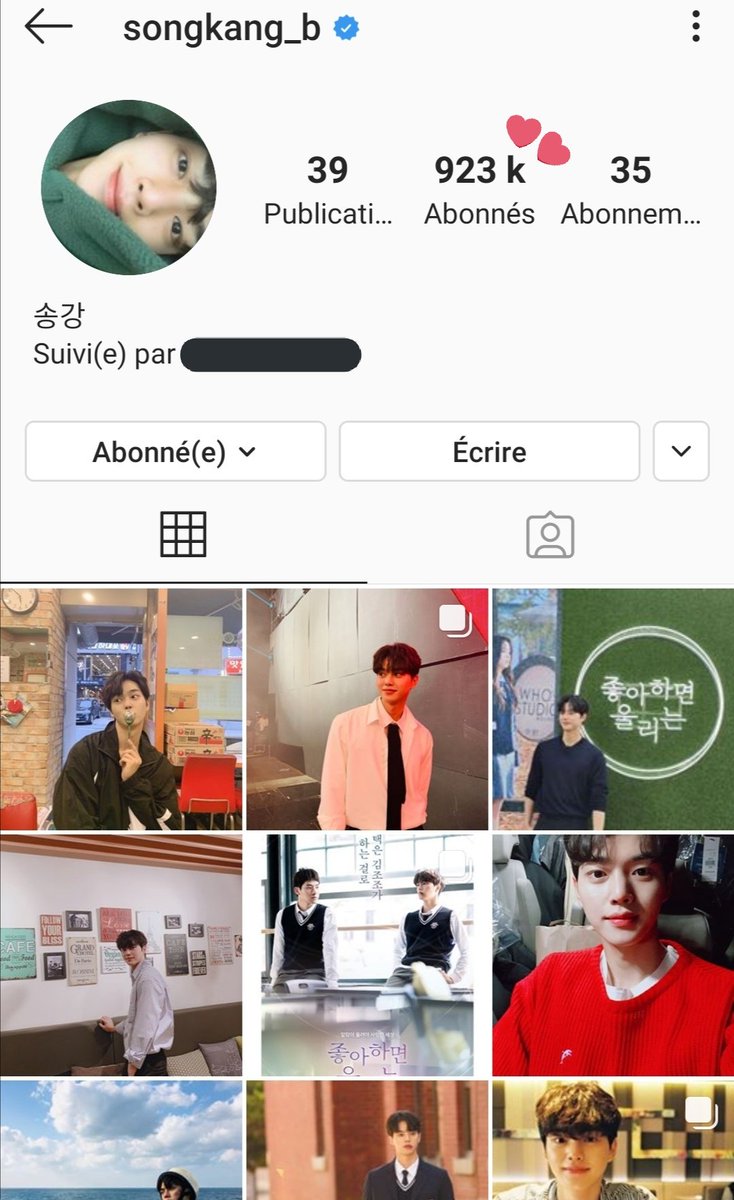 Daily Song Kang Song Kang Is Going To Have 1m Followers On Instagram In A Few Days Can T Wait 송강 Songkang T Co Ttycqlcgqk Twitter