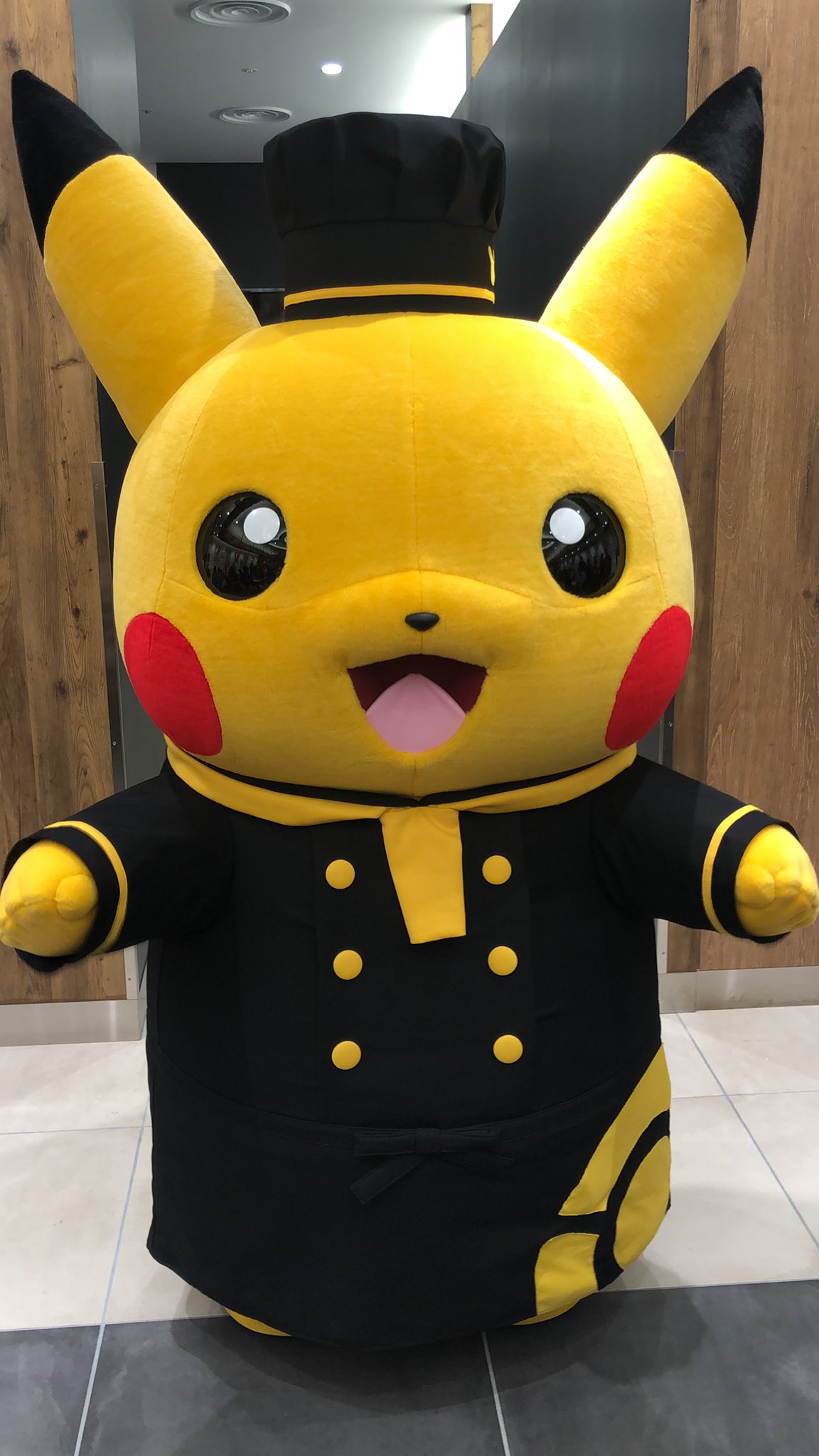 えむえむ ポケモンカフェ大阪 カウンター席は テーブルからパネルの絵が見えるけどピカチュウが遠い席 か パネルが裏側だけどピカチュウがそばを通る席 の2種類 全体的にコンパクトなので 東京のa卓のようなゆったりとした席は無し カウンターも東京