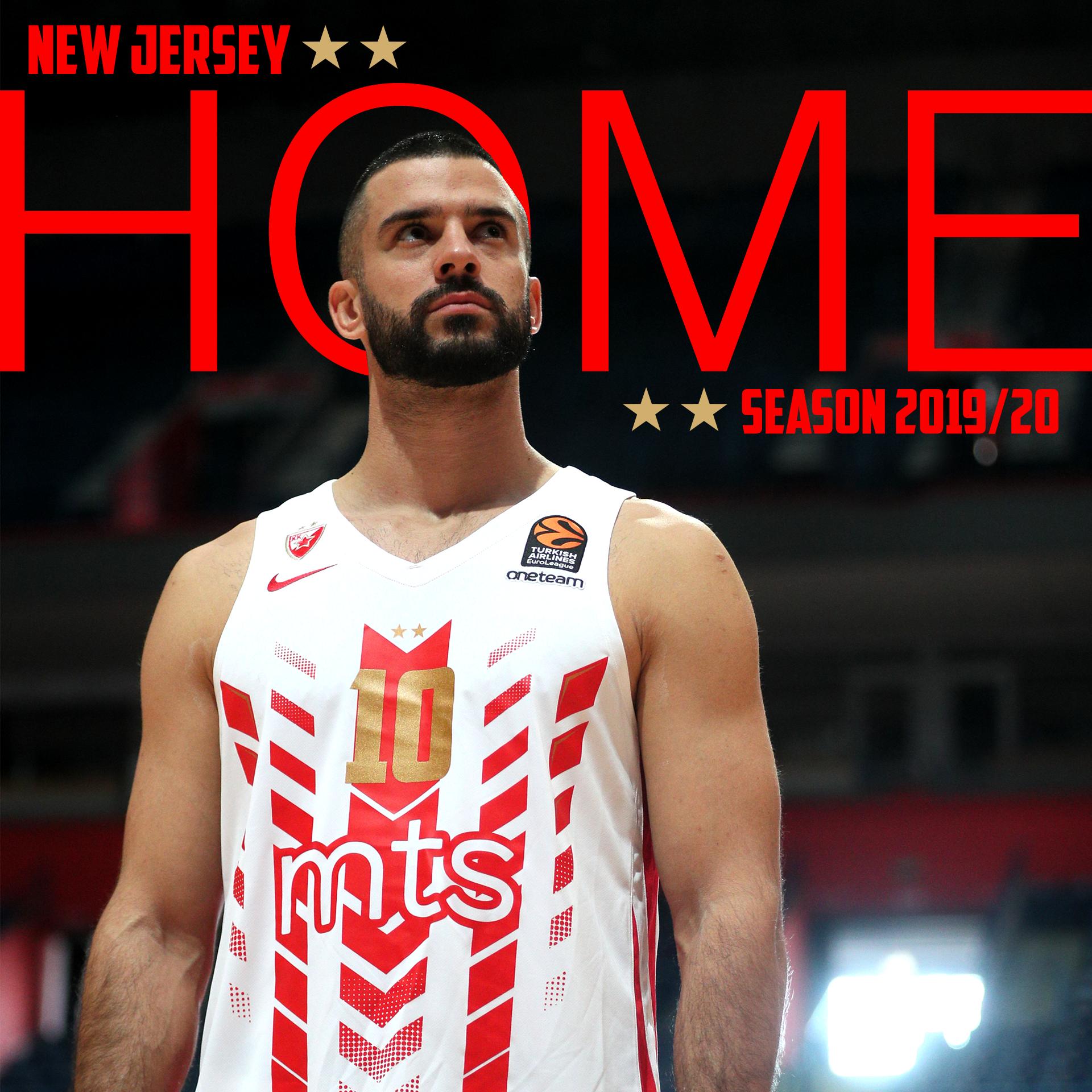 crvena zvezda basketball jersey