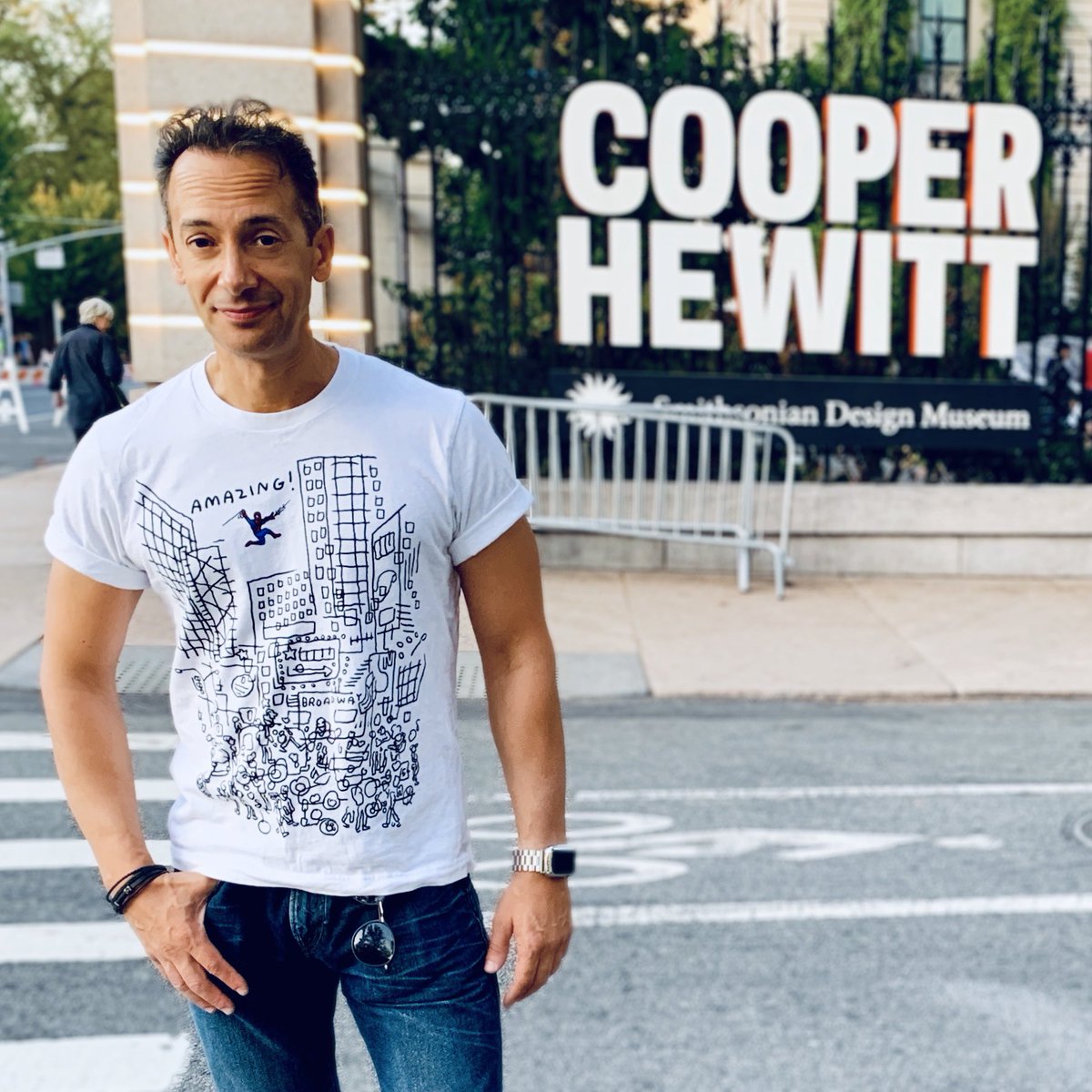 KeyesCarlos's tweet photo. Yesterday I explored the Cooper Hewett Museum. It’s a Smithsonian Design Museum. It was fascinating with lots of interactive exhibits. Worth checking out 👍
@cooperhewett
#cooperhewett #designtriennial #museum #carloskeyes #imamusaller #livingmybestlife https://t.co/XsOcNdzYg5