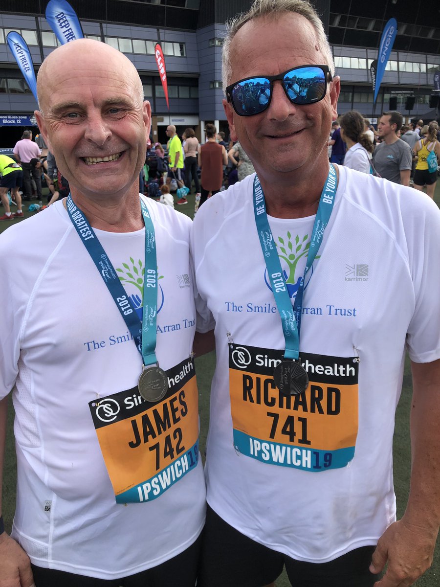 Graeme Brown (@graemebrown1) on Twitter photo Two injured old boys but they got round. Super effort <a href="/RWGA_GolfPro/">RichardWheelerGolf</a> & James Bussell Great East half marathon for my charity Smile of Arranππ Two injured old boys but they got round. Super effort <a href="/RWGA_GolfPro/">RichardWheelerGolf</a> & James Bussell Great East half marathon for my charity Smile of Arranππ