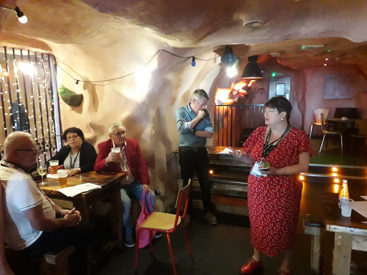 EngLabNet's tweet image. "We need an English Labour manifesto." @JYDenham

"We are the party of community. We need to devolve power to most local level. We need to celebrate English radical history. This should be part of Labour's values."
- @katehaigh at our #Lab17 drinks at Tempest Inn. Come &amp;amp; see us!