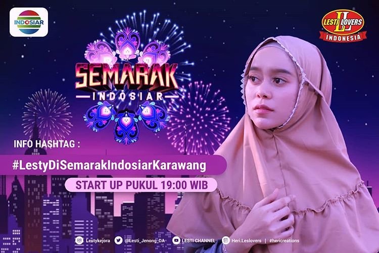 Assalamualaikum,, bismillah kita mulai yukk #LestyDiSemarakIndosiarKarawang