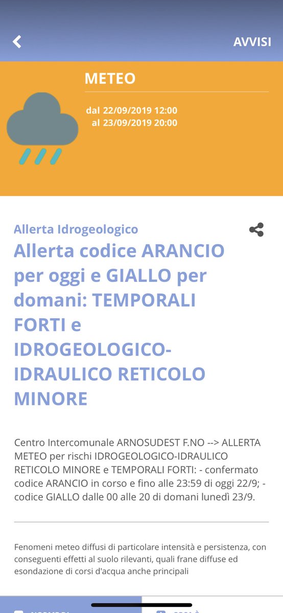 rignanosullarno's tweet photo. #allertameteoTOS anche a #Rignano https://t.co/HQpHEenQUJ