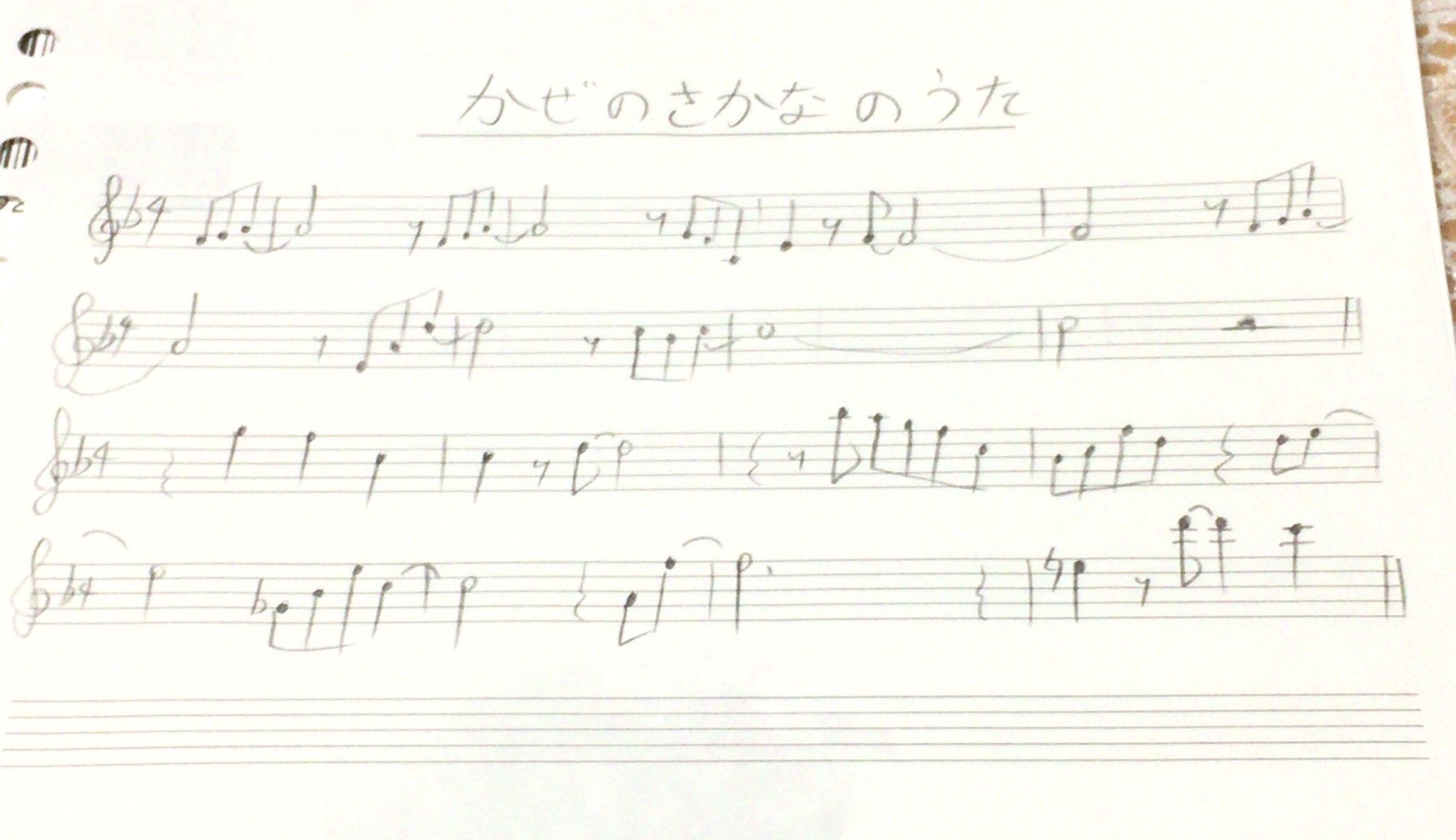 Antama ゼルダの伝説 夢をみる島の かぜのさかなのうた をリコーダーで吹きたいので 譜面書いてました A キーで音域ギリギリですね 最後から二番目のレ は 太腿でリコーダーの底を塞ぐ運指なので 腕の見せ所だぜ Antama ゼルダの伝説 夢をみる島の かぜのさかなのうた をリコーダーで吹きたいので 譜面書いてました A キーで音域ギリギリですね 最後から二番目のレ は 太腿でリコーダーの底を塞ぐ運指なので 腕の見せ所だぜ