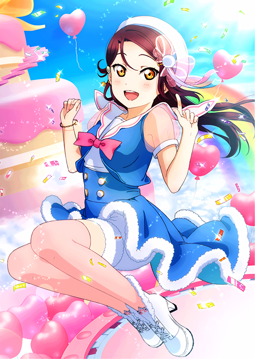LLSIF_picture's tweet photo. 2163 UR桜内梨子【特別なステージ♪】C〇 バースデー限定UR https://t.co/zacjV2TNxC