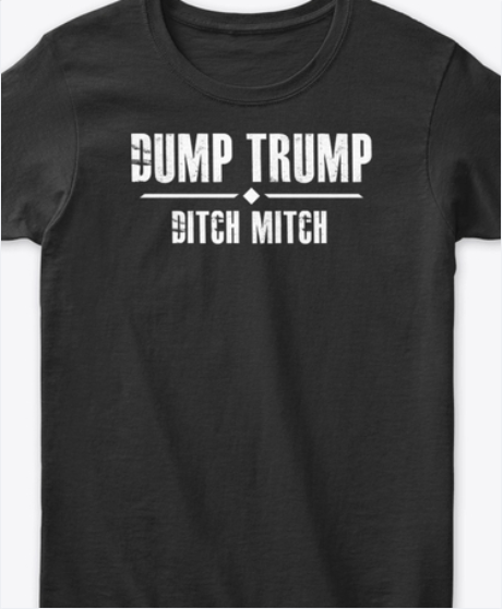 StoreXlaws's tweet photo. Dump Trump Ditch Mitch Anti Donald Slim Fit T-shirt
#antiTrump #tshirts 
https://t.co/zYeGjipmCh https://t.co/Pz7jer7vTw