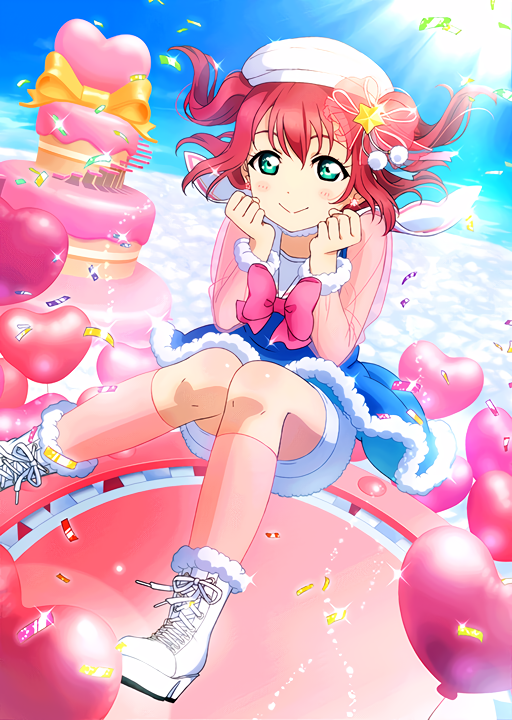 LLSIF_picture's tweet photo. 2164 UR黒澤ルビィ【サプライズは突然に】P〇 バースデー限定UR https://t.co/Gy6J8yYBNd