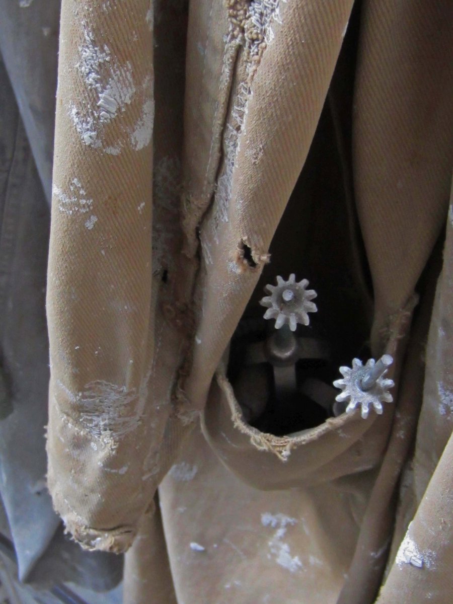 VickyWiltshire_'s tweet photo. Studio workwear #BarbaraHepworth
#Trewyn #StIves #Cornwall https://t.co/lib0xbRI62