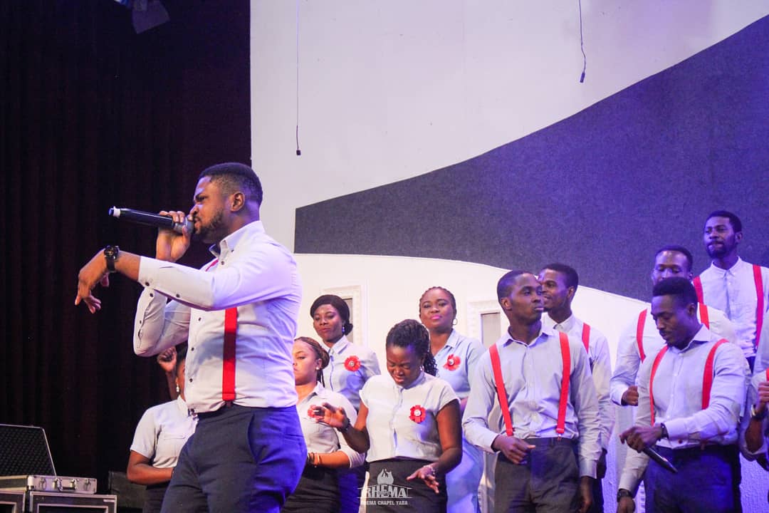 RhemaYaba's tweet image. This is the day the Lord has made😊
And we shall rejoice and be glad in it😁🤗
•
As usual, Rhema Mass Choir was Amazing 🙌😊
•
#ministration 
#sundayservice 
#Rhemayaba