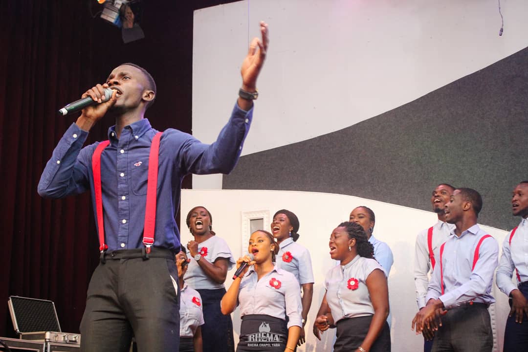 RhemaYaba's tweet image. This is the day the Lord has made😊
And we shall rejoice and be glad in it😁🤗
•
As usual, Rhema Mass Choir was Amazing 🙌😊
•
#ministration 
#sundayservice 
#Rhemayaba