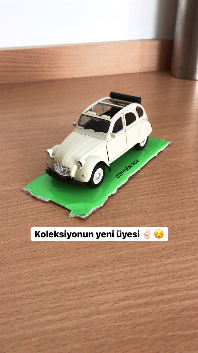 TUGBORG's tweet image. #modelcarcollection #citroen2cv