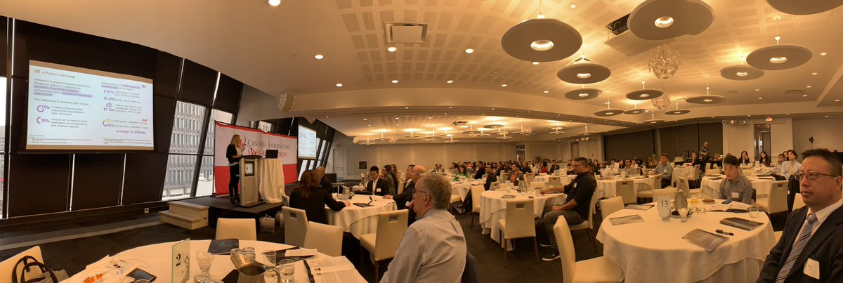A4i_me's tweet photo. @LindaKaleis pitching A4i at the CISA Star Award Competition! @Canada_ISA_org #digitalhealth #PatientCare #schizophrenia https://t.co/VH29RdMb21