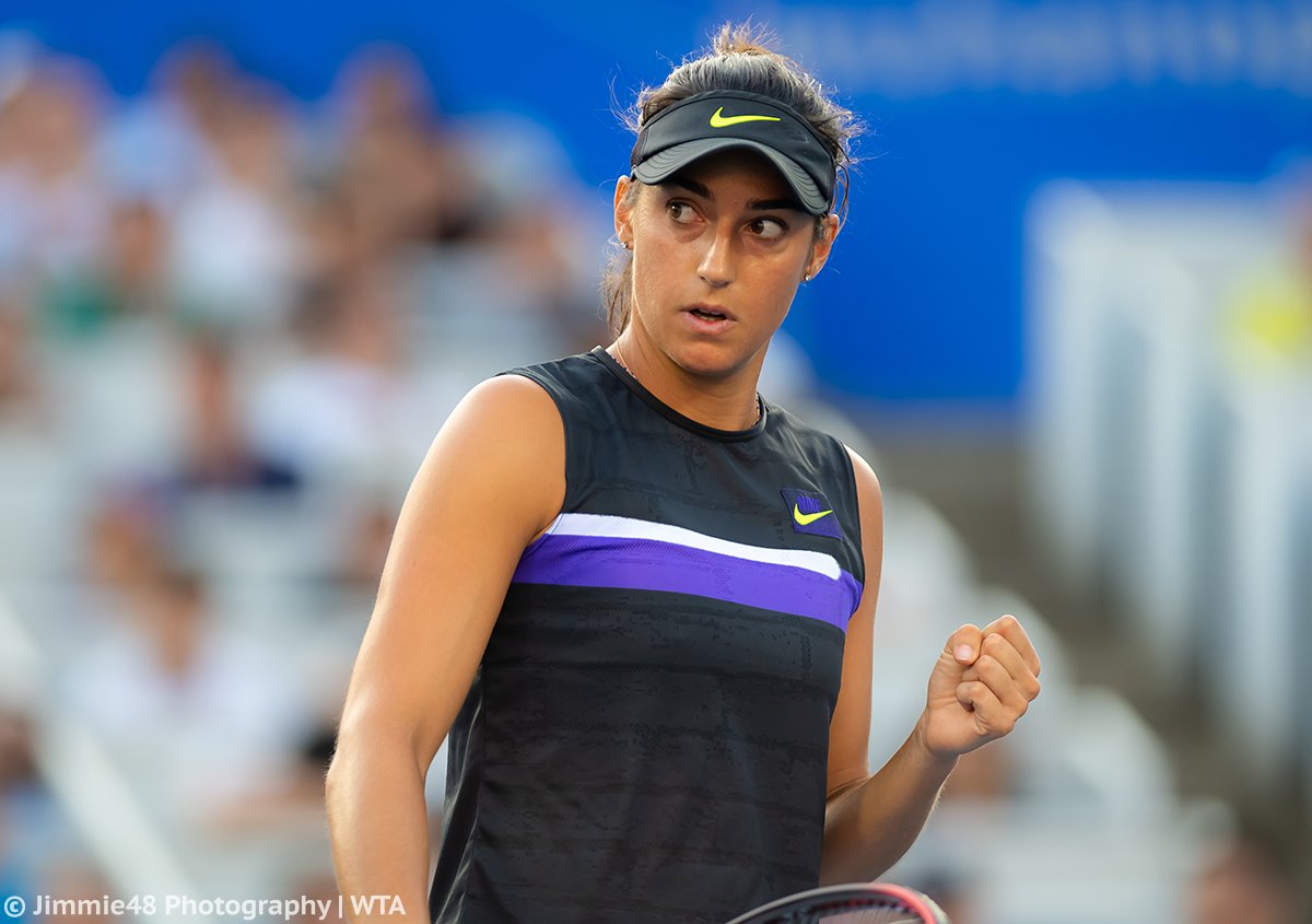 JJlovesTennis's tweet photo. Great win for @CaroGarcia, the 2017 Wuhan champ gets past Daria Kasatkina in straight sets https://t.co/u4AwpORd4f