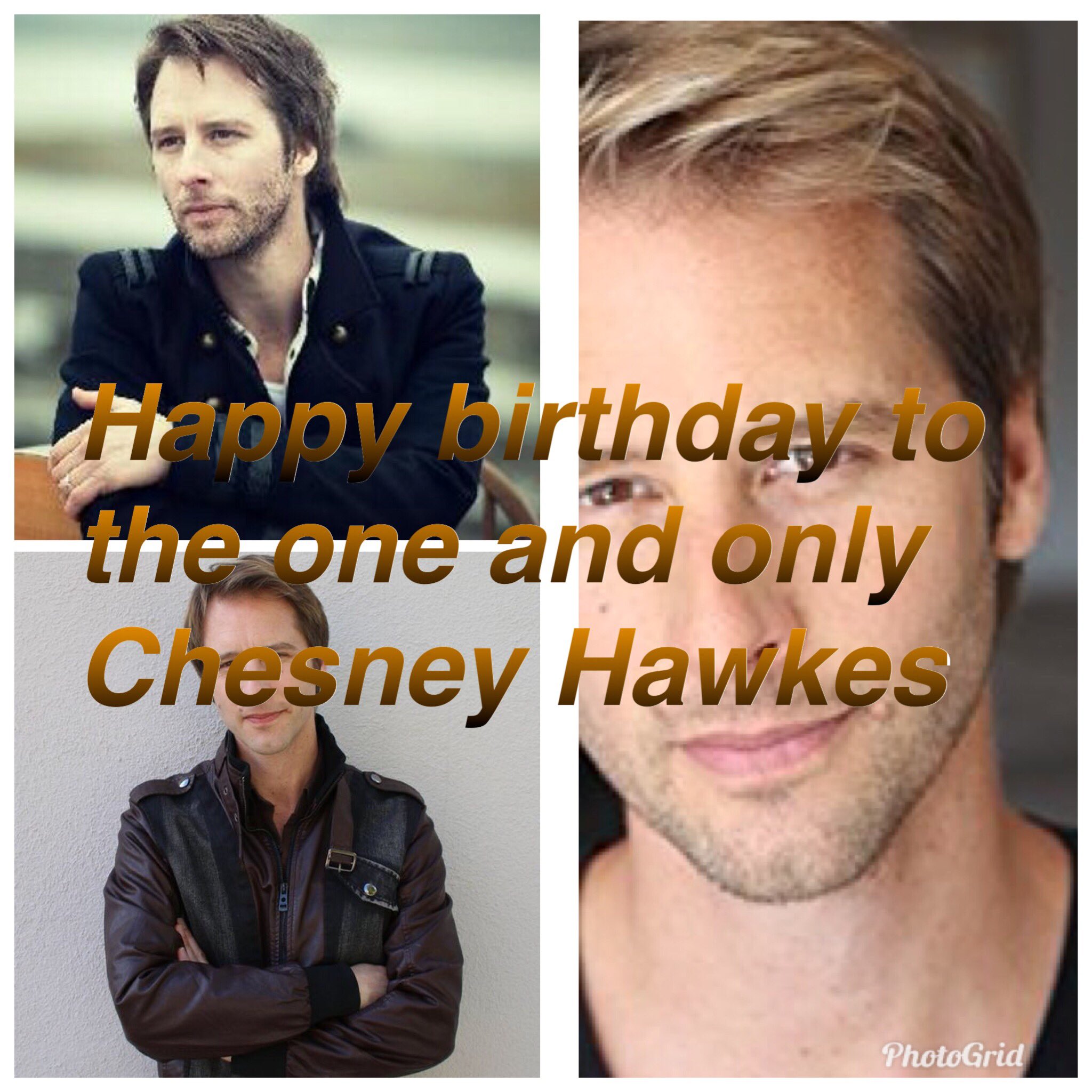 Happy birthday to the one and only chesney hawkes. Enjoy your birthday and your special day 