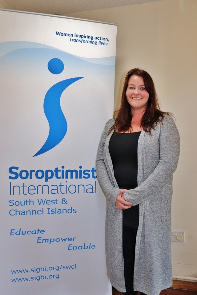 Our 2 brilliant speakers at the SI South West &amp; Channel Islands Regional Meeting: Lynne Ingram who gave a talk on The Aisan Hornet &amp; Camilla Hawley who gave a talk on Safe Families For Children. #Taunton #Soroptimist #SIGBI #EmpoweringWomen #InspringWomen #Cornwall
