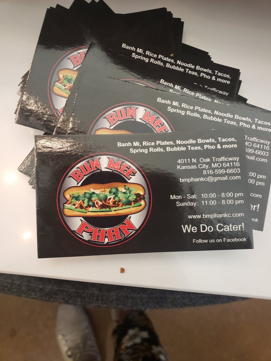 kcsw's tweet image. You can't forget lunch. Gotta love Vietnamese Sandwiches @BunMePhanKC #KCSW #MakeDesignBuild