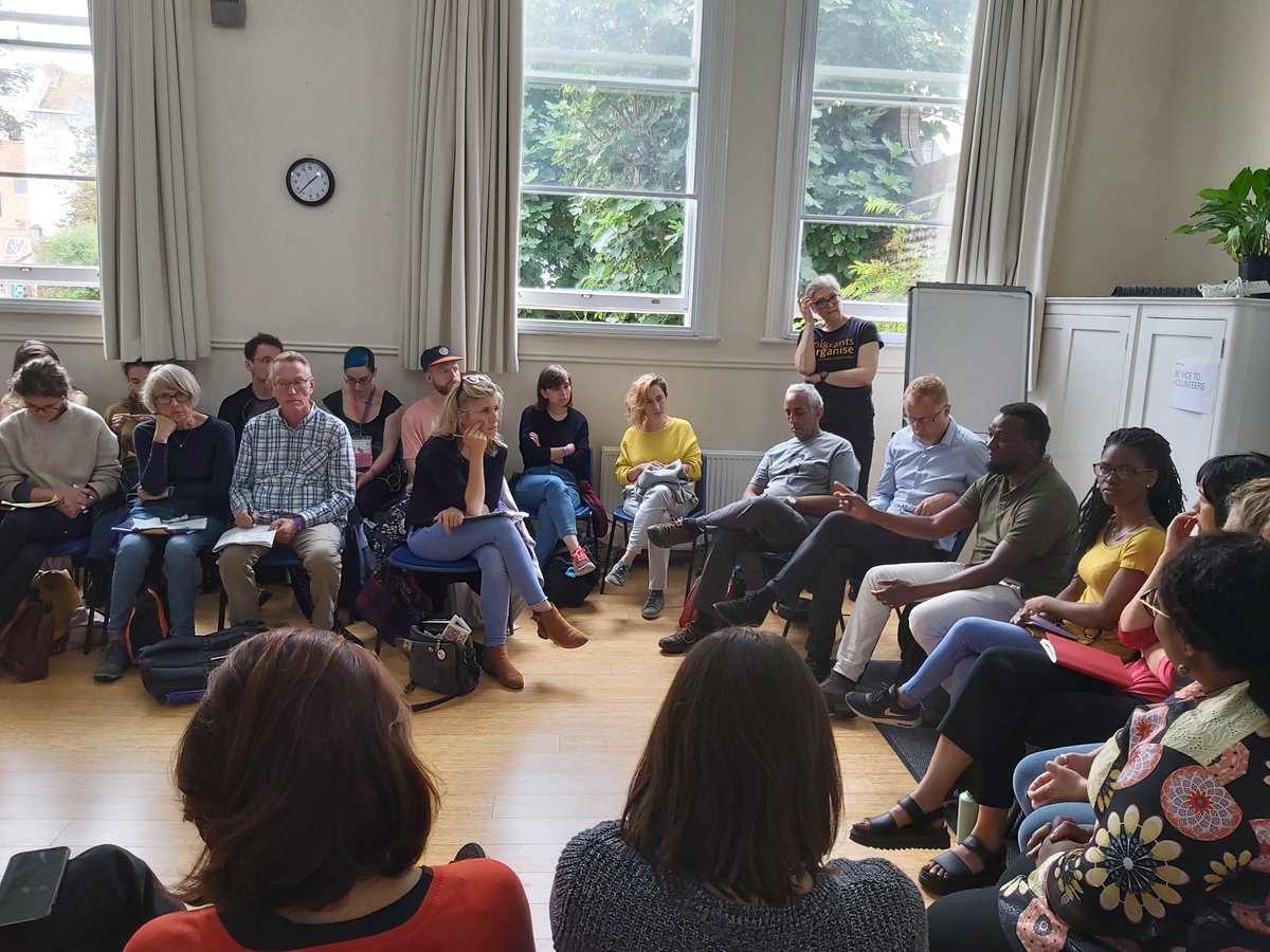 GlobalJusticeUK's tweet photo. Nathan D Ndlovu "remember that the hostile environment is being done in the name of British citizens. I will continue to fight it." #TWT2019 @Nate_Esq https://t.co/02RkKBR8yc