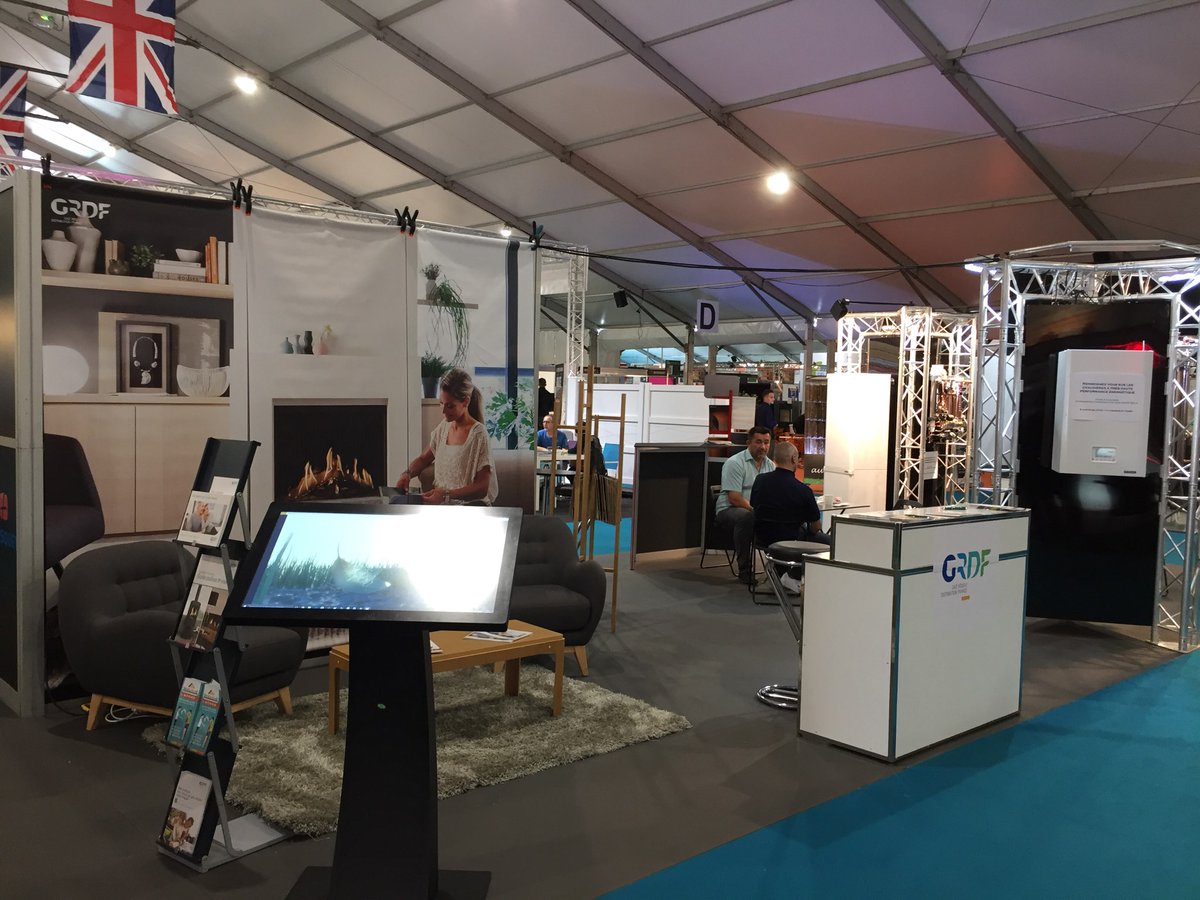 Venez nombreux découvrir les avantages du gaz naturel sur le stand grdf #GRDF de la
foire de St Étienne du 20 au 30 septembre 2019 #lemotiongaz