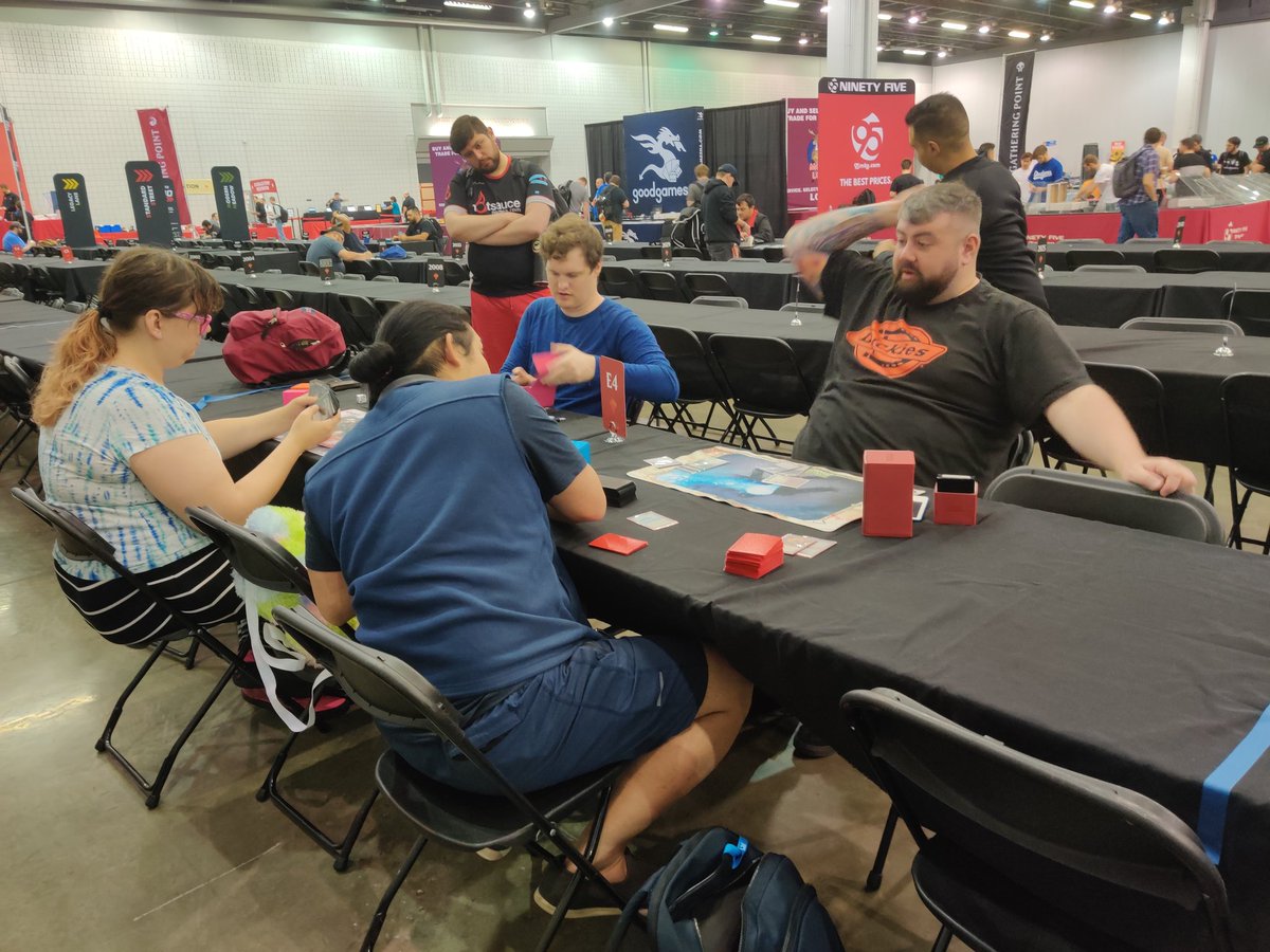 haganbmj's tweet photo. Top 8 of the 3pm #GPAtlanta Saturday MCQ is 

1Left: RUG Delver vs UR Delver (Dreadhorde)

1Right: RUG Delver vs BG Depths

2Right: BR Reanimator vs UG Eureka Tell

2Left: RUG Delver vs BRg Phoenix https://t.co/4huvrRaFaN