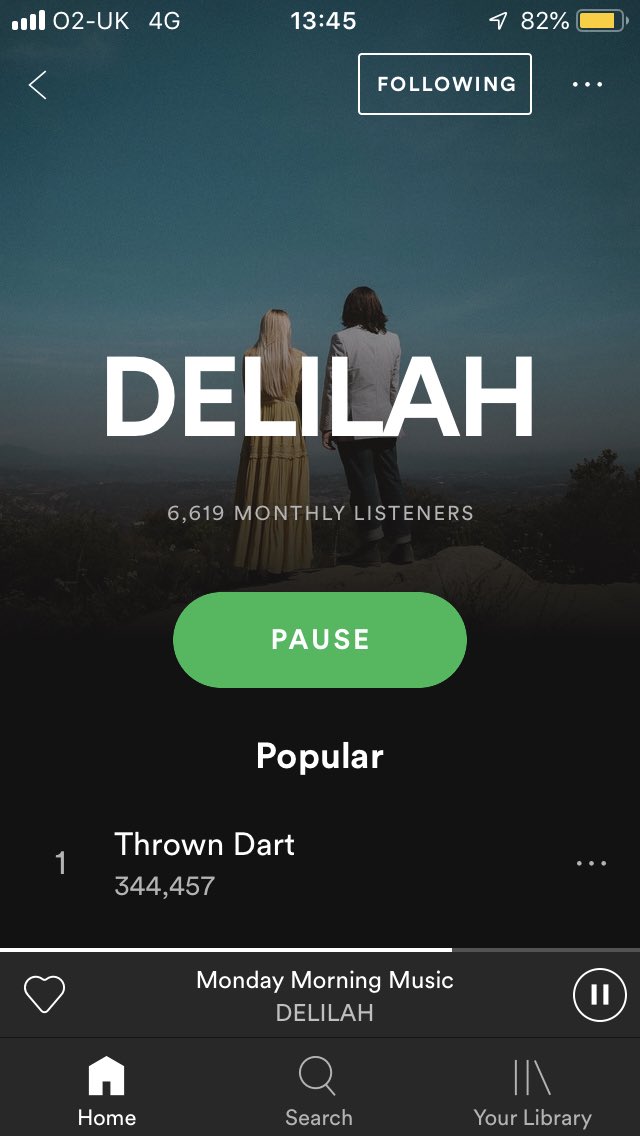KateLouBlack's tweet photo. Okay so I’ve been keeping them a slight secret for a while because I’m scared they’ll suddenly get super popular and then become super commercialised but that’s also v selfish lol- BUT THESE GUYS MAKE THE BEST FUCKING MUSIC IVE EVER HEARD!!! 
Please check them out! #DELILAH https://t.co/emKCOkaaEx