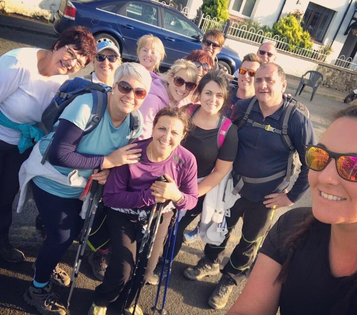 NW_Fire_Control's tweet photo. We did it!! We had a glorious day to walk to the summit of Snowdon with an amazing team. We have raised to date £1285.00 and still collecting 😁 for @firefighters999 Thank you to everyone who has supported us ❤️❤️❤️ https://t.co/fmIkBup8Pk
