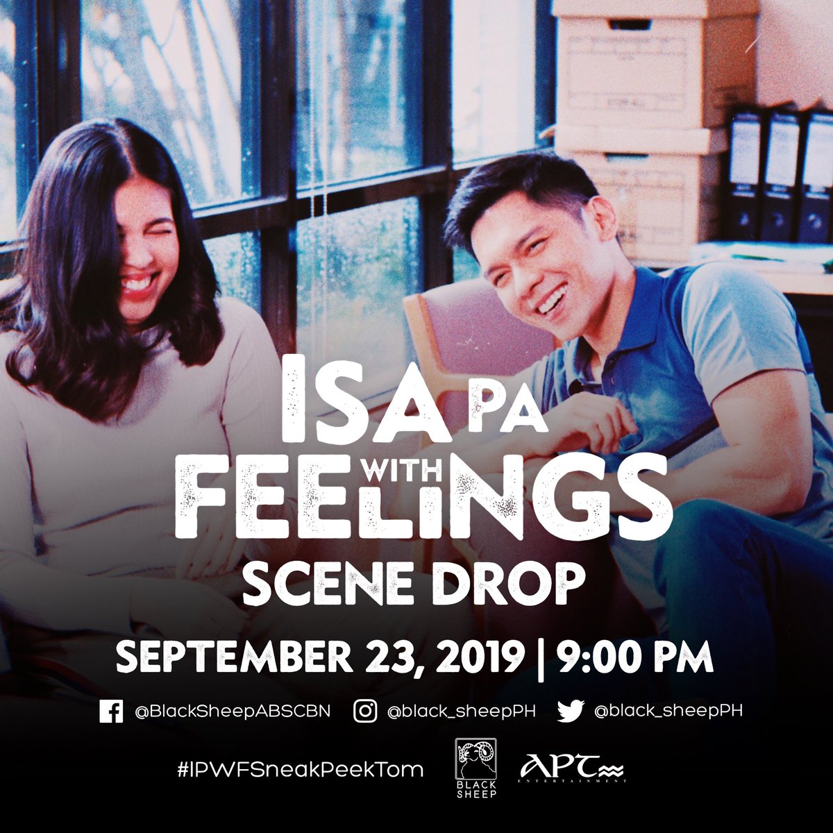 Abang abang sa "Scene Drop" 😁

#IPWFSneakPeekTom