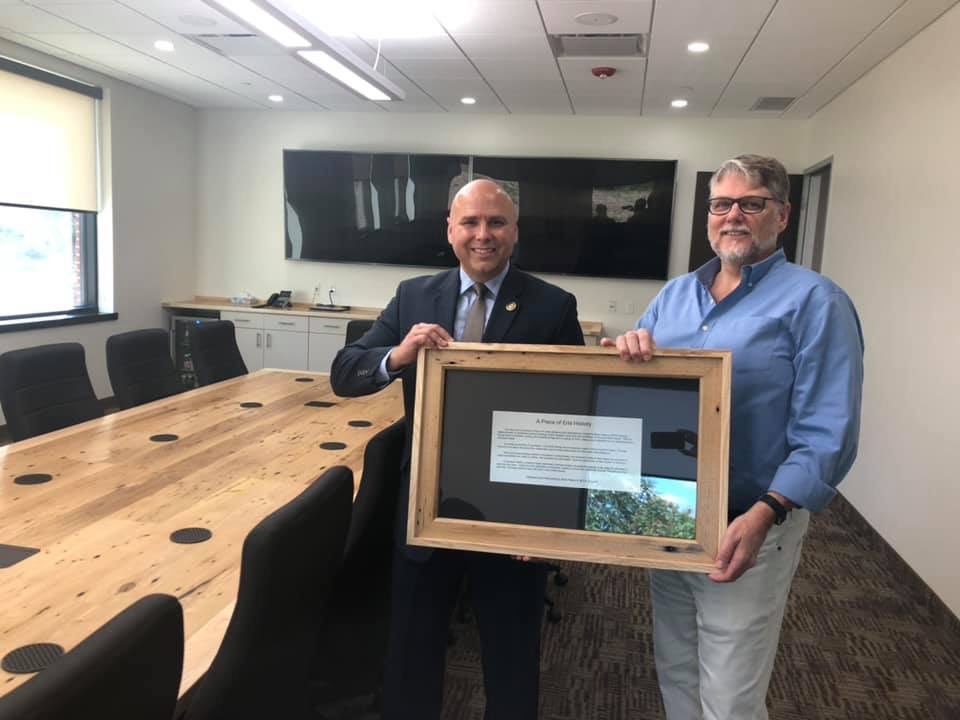 BobMerski's tweet photo. Did you know @LarsonTexts in Belle Valley produces math text books for K through Calculus?  On Friday, we took a tour of their new state of the art building addition.  Thank you to Tim Larson and Matt Totzke for showing us the amazing work you and your team are doing! https://t.co/nBRyWLvbTC
