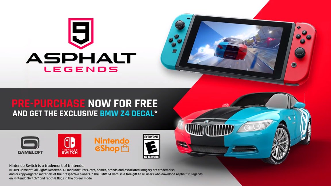 New Code For Asphalt 9 Legends Nintendo Switch 9/21/2022