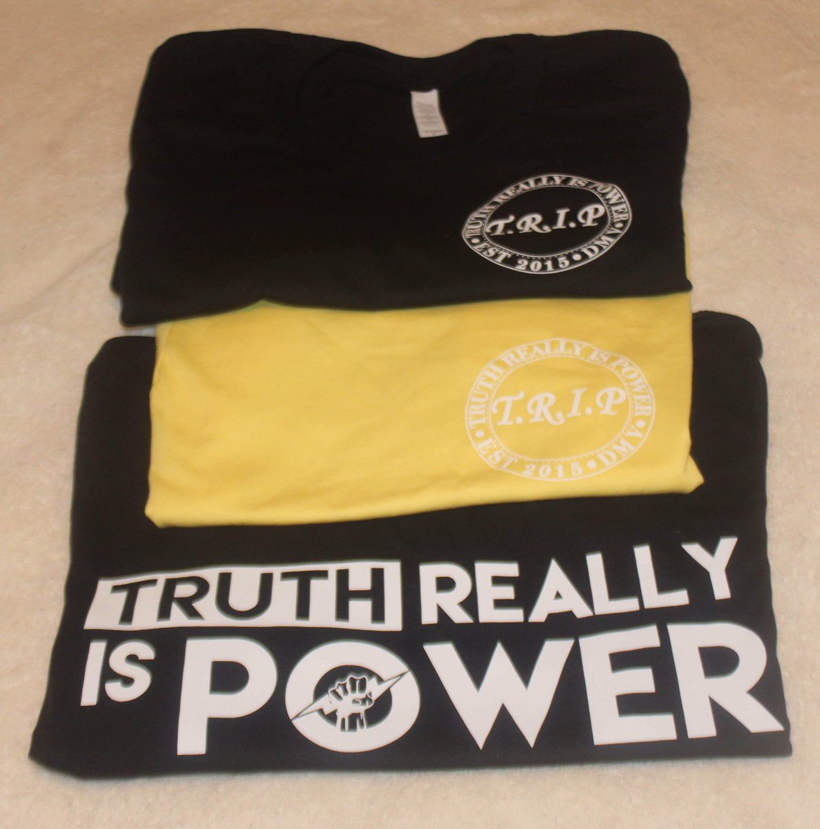 TripClothingCo_'s tweet photo. #TruthReallyIsPower #TRIPCLOTHING THE REBRAND BEGINS🚨🚨🚨🚨WILL BE IN FROSTBURG FOR HOMECOMING WEEKEND AND LYNCHBURG ON THE 28th of September
All sizes are available. $20 2 for $30 specials #BlackOwnedBusiness taking all pre orders!! https://t.co/jNeD67yNJE