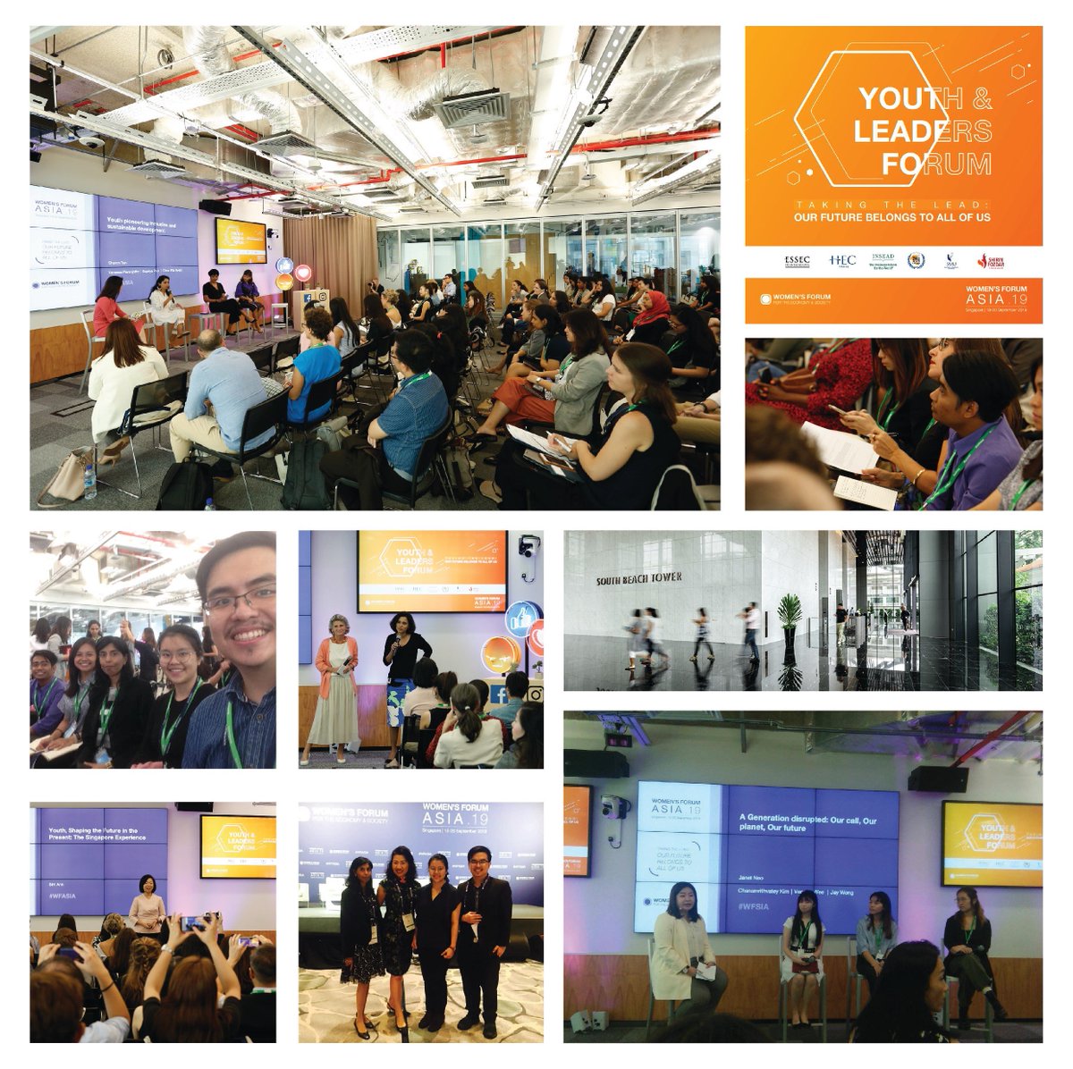 WYFOfficial's tweet photo. Glad to hear about how #genderequality can be promoted in all sectors and the progress that needs to be made to accelerate it. Thank you Facebook Singapore for hosting the first ever Youth and Leaders Forum as part of Women Forum Asia .
#WFAsia https://t.co/h2rUEh3xRp