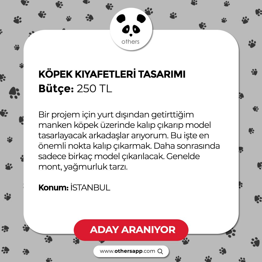 Hayvansever moda tasarımcıları toplanın, bu görev tam size göre! 🐼 🐾

Göreve aday olmak için web sitemizi ziyaret edebilirsiniz: othersapp.com

#othersapp #freelance #ekiş #işilanı #köpekseverler #hayvanseverler #modatasarımı #modatasarımcısı #köpekkıyafeti