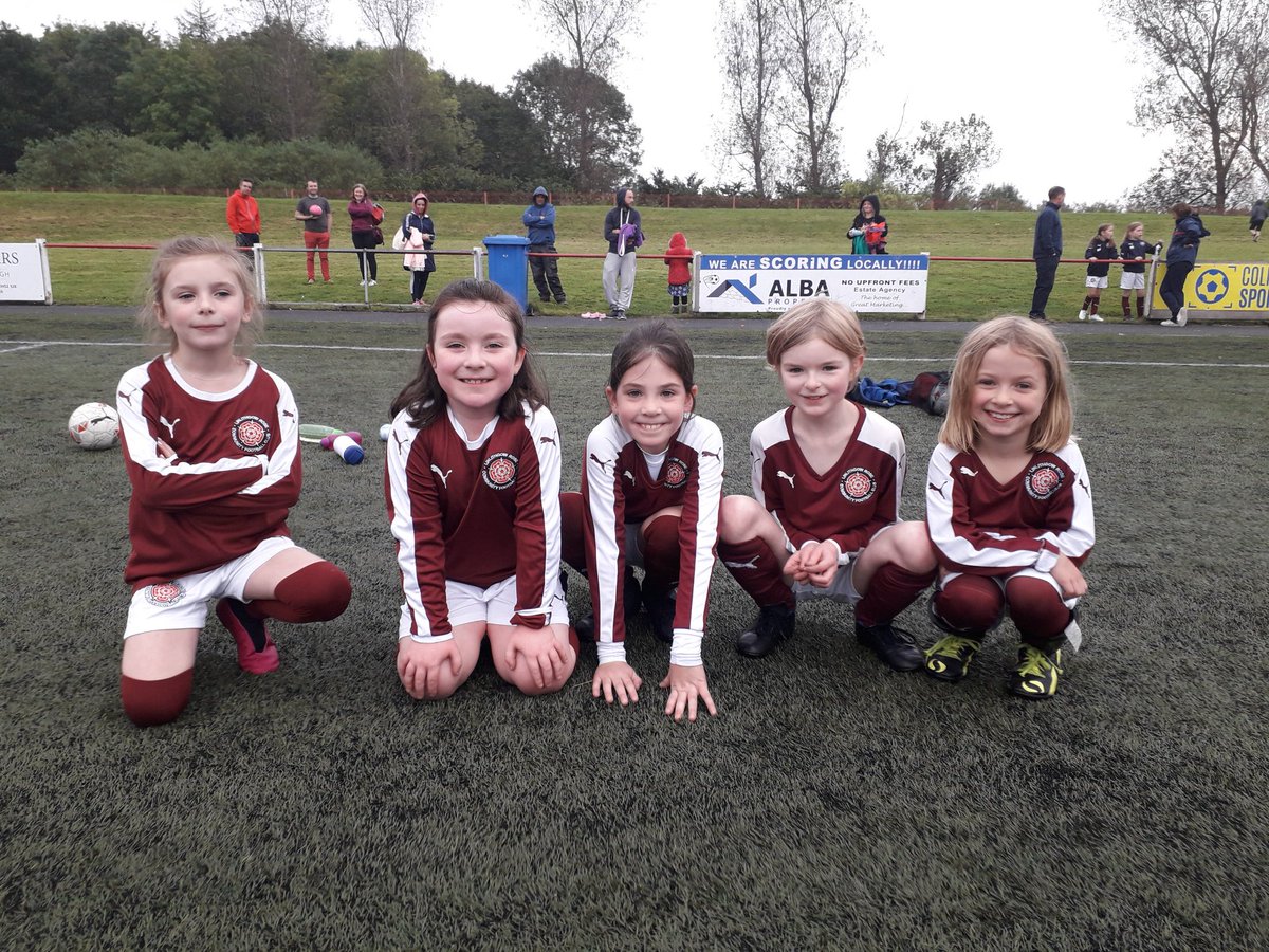 LRCFCGirls's tweet photo. Two teams out this morning *before the rain* at Broxburn. Some great football and brilliant debuts from Martha and Jessica S!  #HTG https://t.co/z4IeW17yPu
