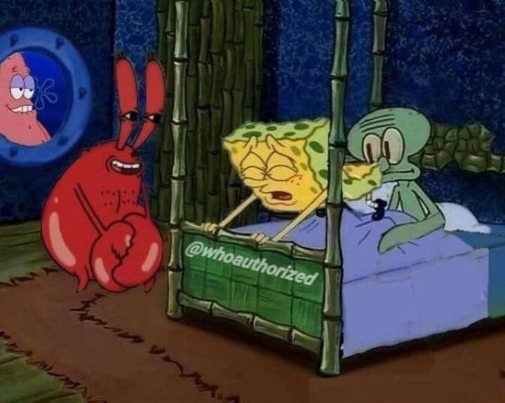 wintrr20's tweet photo. Mr krabs got that BBC https://t.co/OMvOboktcf