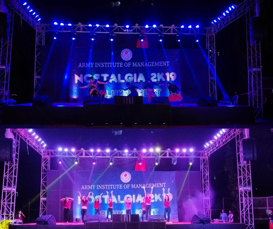 AIMK_Official's tweet photo. Nostalgia 2019, the annual fest for the alumnus of Army Institute of Management, Kolkata.This festive evening is organized for the alumnus of AIMK as a tribute to their times at the institute. Nostalgia provides a platform for the juniors to meet their super seniors.
#aimk #mba20 https://t.co/UVAiwAO46j