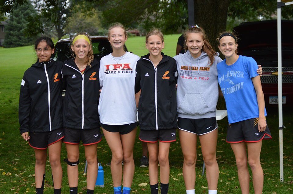 d_smith7337's tweet photo. Congrats to @Cadet_XC girls for their team win yesterday! (Missing Sidney) #IFACadetPride https://t.co/yNrF3rVUnu