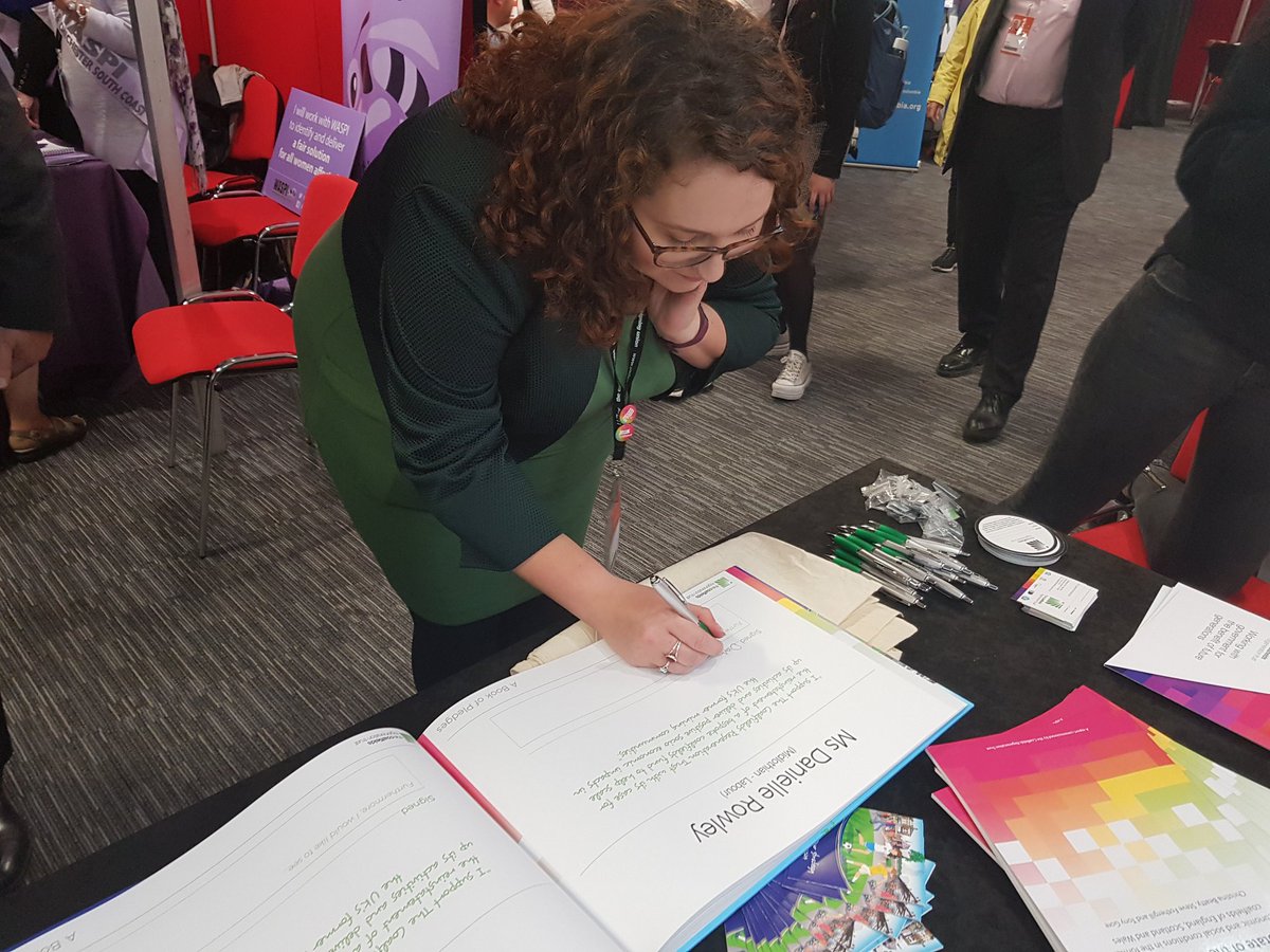 CoalfieldsRegen's tweet photo. We really appreciate your pledge @DaniRowley towards reinstating govermment funding for our #coalfield communities.
#LabourConference2019 #Lab19 #stand66 https://t.co/WHAMJX4TRj
