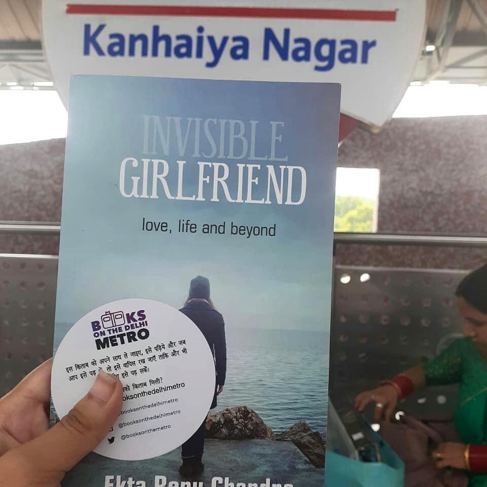 booksonthemetro's tweet photo. The title of this book is as interesting as the book ❤ Where did she go? What happened? And How? Invisible Girlfriend is a unique tale of love that you have never encountered before. Find out the mystery!
We dropped two copies of this book.😊  
#BooksOnTheDelhiMetro @ekta_renu https://t.co/PtAdc6S53m