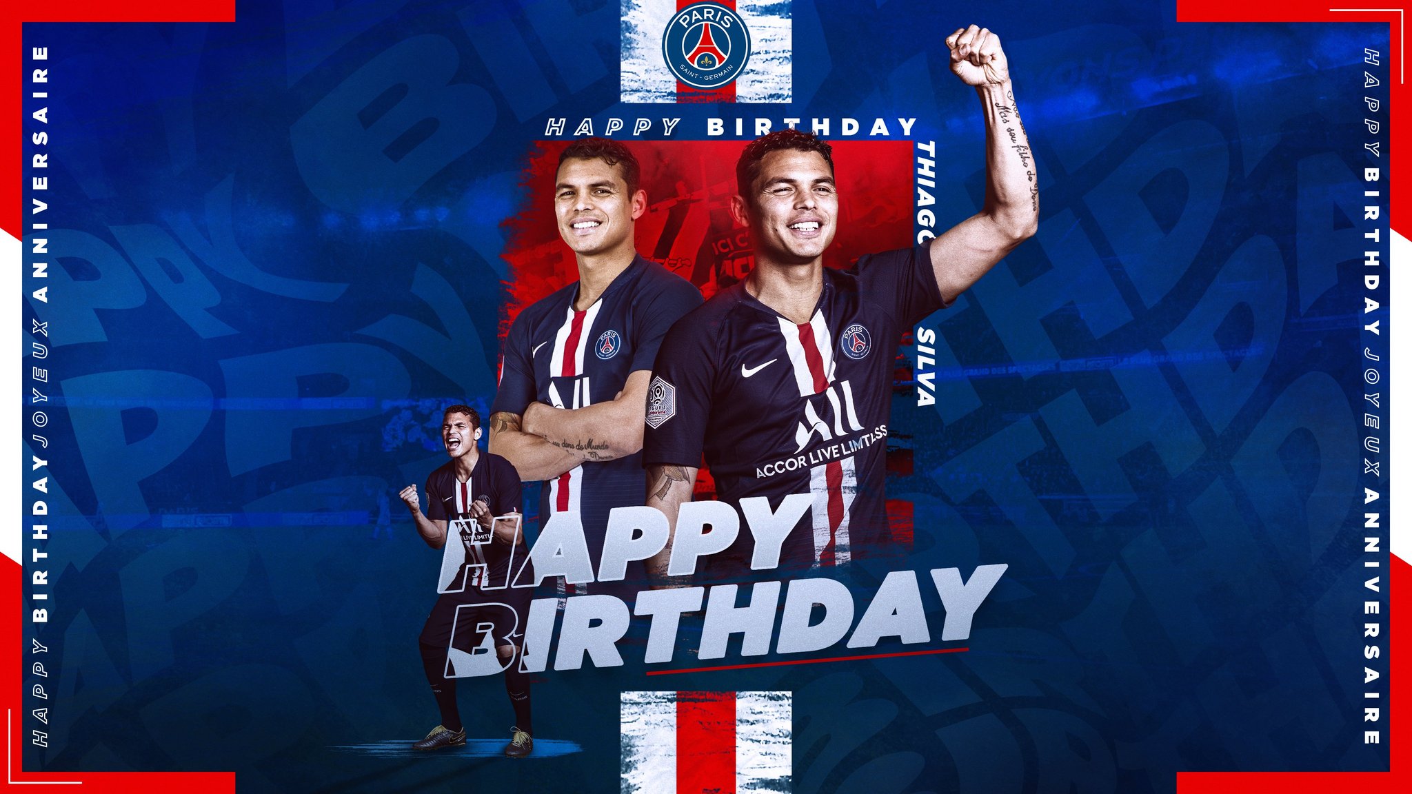 Happy birthday Thiago Silva     