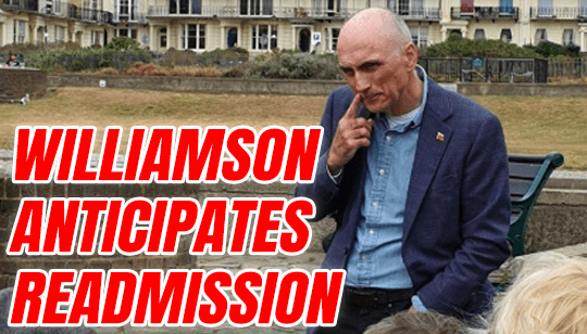 GuidoFawkes's tweet photo. NEW: Williamson Anticipates Readmission into Labour https://t.co/Jbi8ZNI3rr https://t.co/zM41BZkcEt
