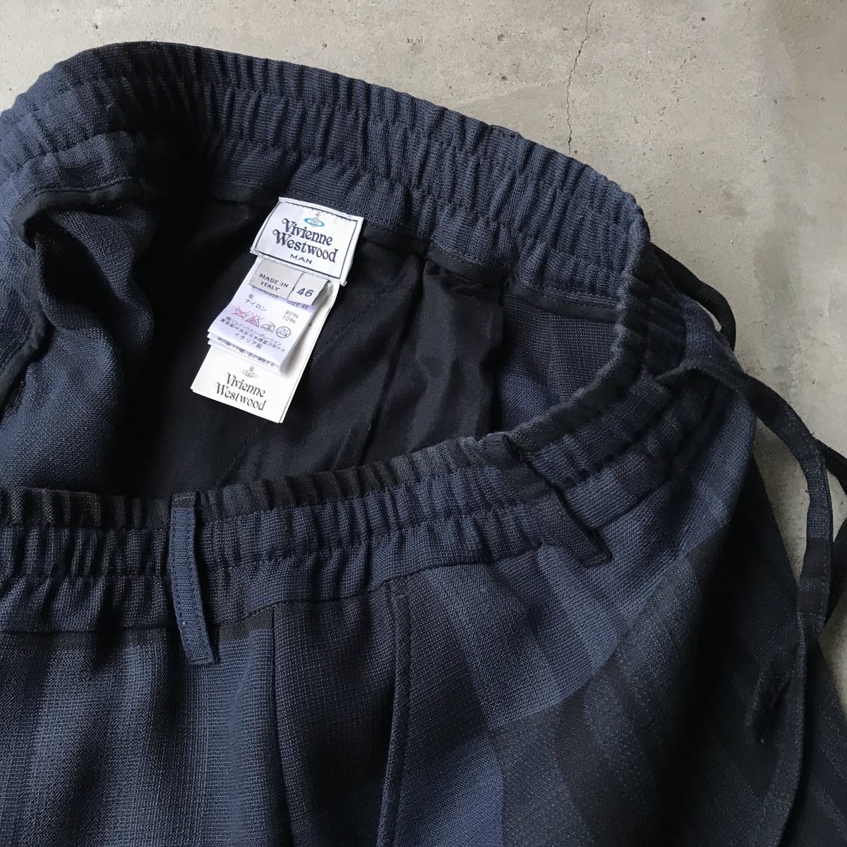 used_orikata's tweet photo. 【24000人突破記念プレゼント企画】

・ Comme des garcons homme plus
     Wool design jacket

・Vivienne westwood man
    Blue check sarouel pants

当選人数
各アイテム1名様

参加条件
このツイートをRT &amp; 折形をフォロー

期間 9月末〆

たくさんのご応募お待ちしております。 https://t.co/bGMIKvAGLV
