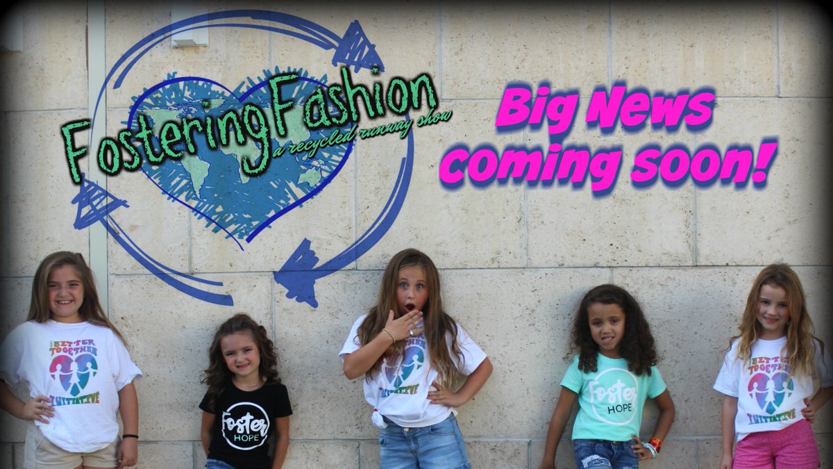 Fostering Fashion 2019 is going to be AMAZING!!!