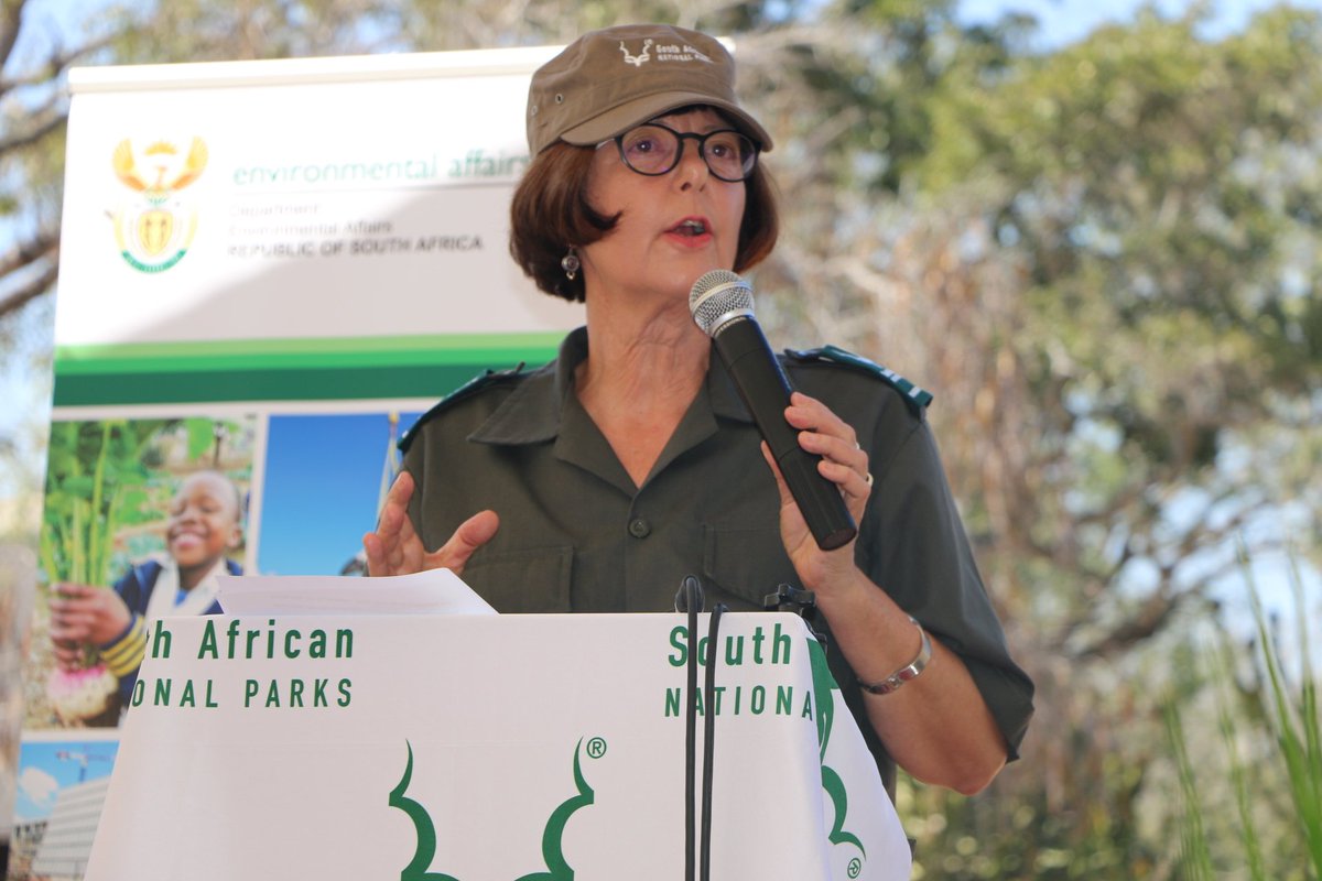 Today, South Africa joins the world in marking #WorldRhinoDay2019. Minister <a href="/BarbaraCreecy_/">Minister of Environment, Forestry & Fisheries 🇿🇦</a> has commended the collaborative efforts in combating #rhinopoaching &amp; says that bringing local communities into conservation will continue to be central to the #antirhinopoaching strategy.