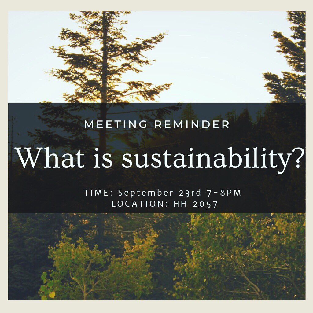 NetImpactIU's tweet photo. Happy Sunday Net Impacters! This is your weekly reminder to join us for our weekly meeting tomorrow for a discussion about sustainability and that that really means! 🌎 https://t.co/hJUUzDa3Na